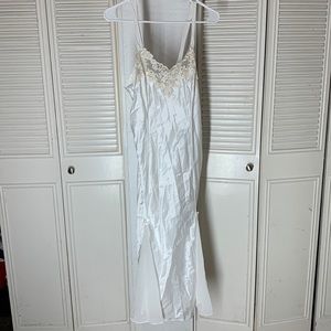 Elegant white night gown